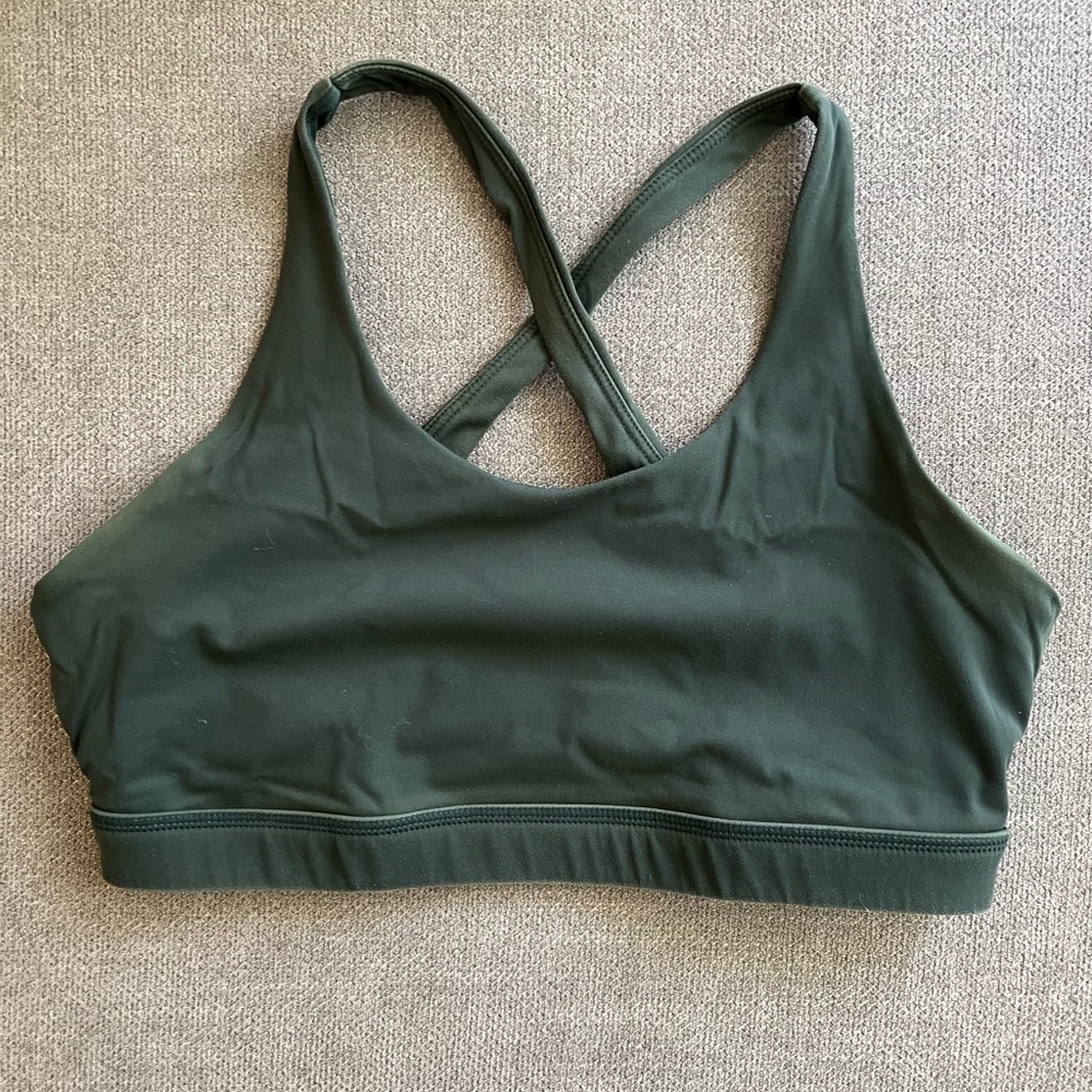 Born Primitive Helix Bra, Size L, Evergreen color